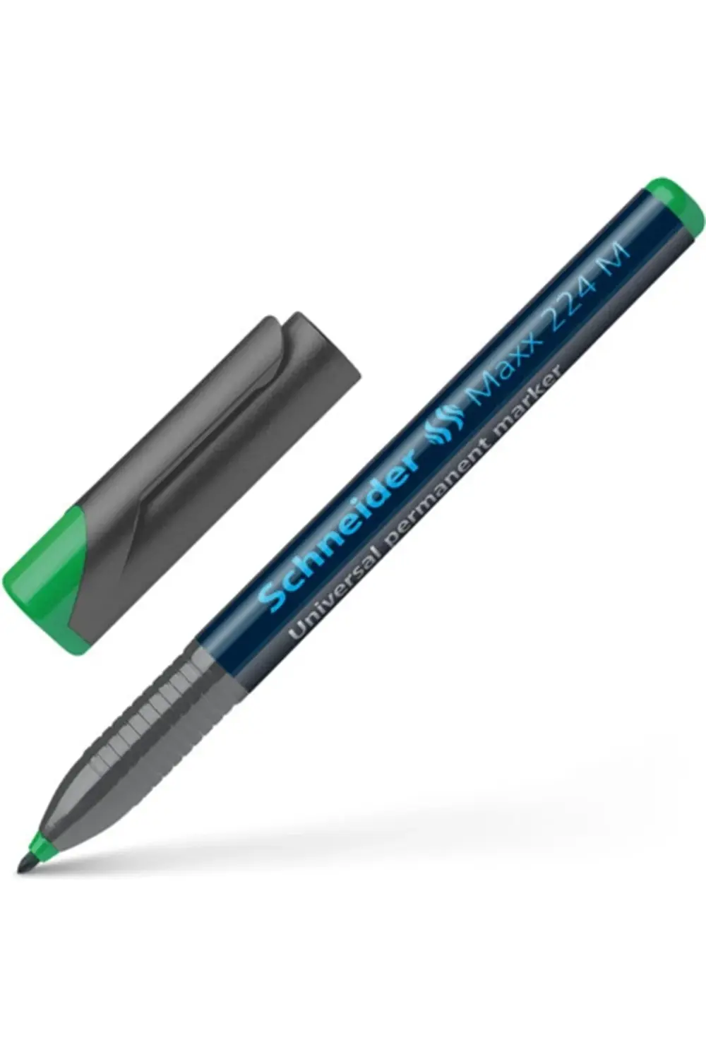 Maxx 224 Permanent Asetat Kalemi M Uç - Yeşil