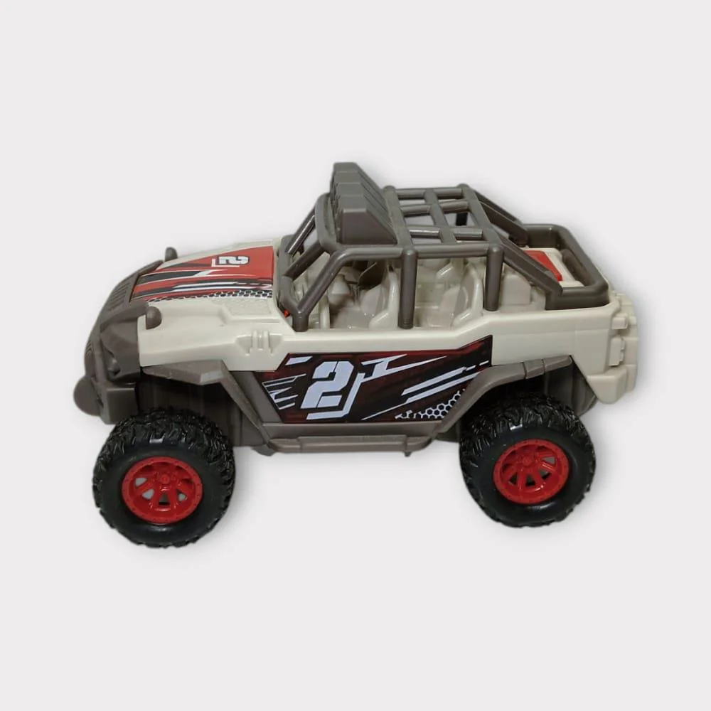 Maxx Wheels Sesli ve Işıklı Arazi Aracı  - 666-18PA - Gri - 1 ADET