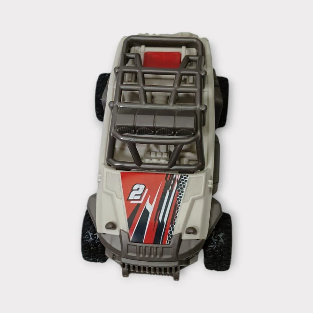 Maxx Wheels Sesli ve Işıklı Arazi Aracı  - 666-18PA - Gri - 1 ADET