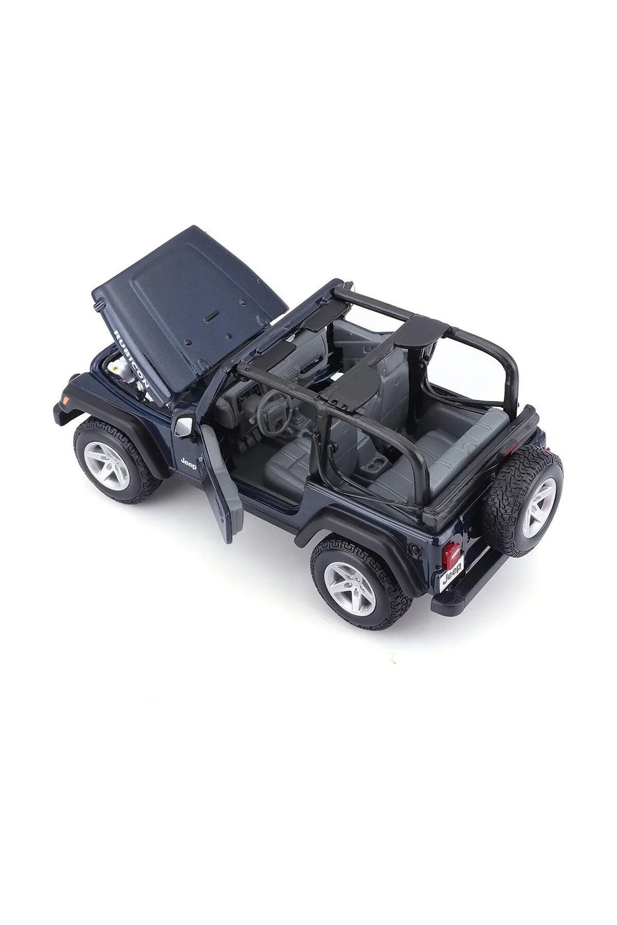MAY 31245 1:27 Jeep Wrangler Rubicon Model Araba -Necotoys MAY 31245 1:27 Jeep Wrangler Rubicon Model Araba -Necotoys - Görsel 2