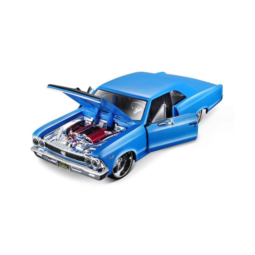 MAY 31333 1:24 1966 Chevrolet Chevelle SS 396 Model Araba -Necoto MAY 31333 1:24 1966 Chevrolet Chevelle SS 396 Model Araba -Necoto