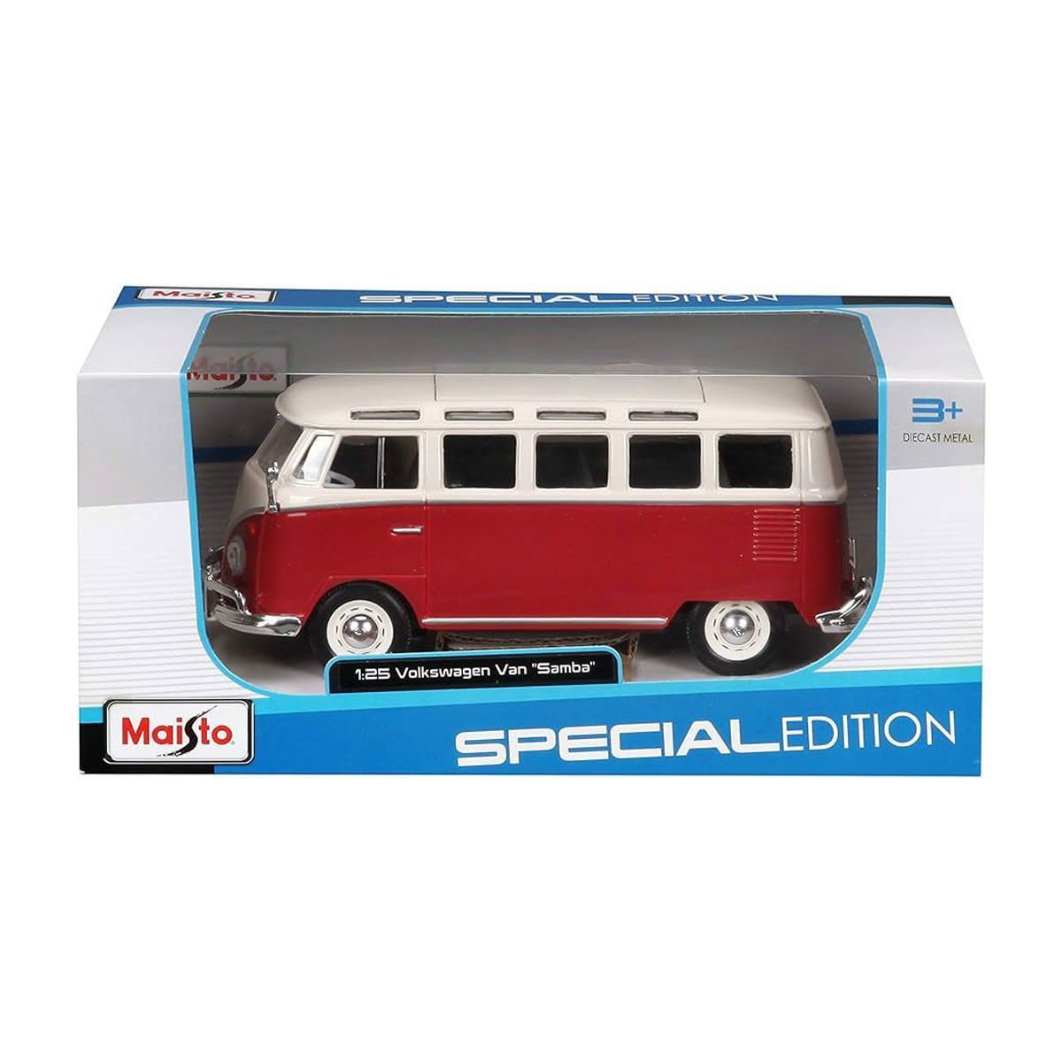 MAY 31956 Volksvagen Van Samba 1:25 Model Araba