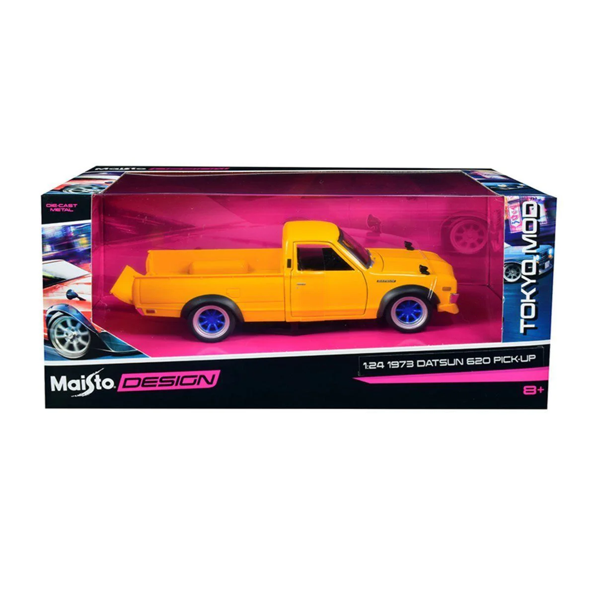 MAY 32528 1973 Datsun 620 Pick Up 1:24 Model Araba -Necot