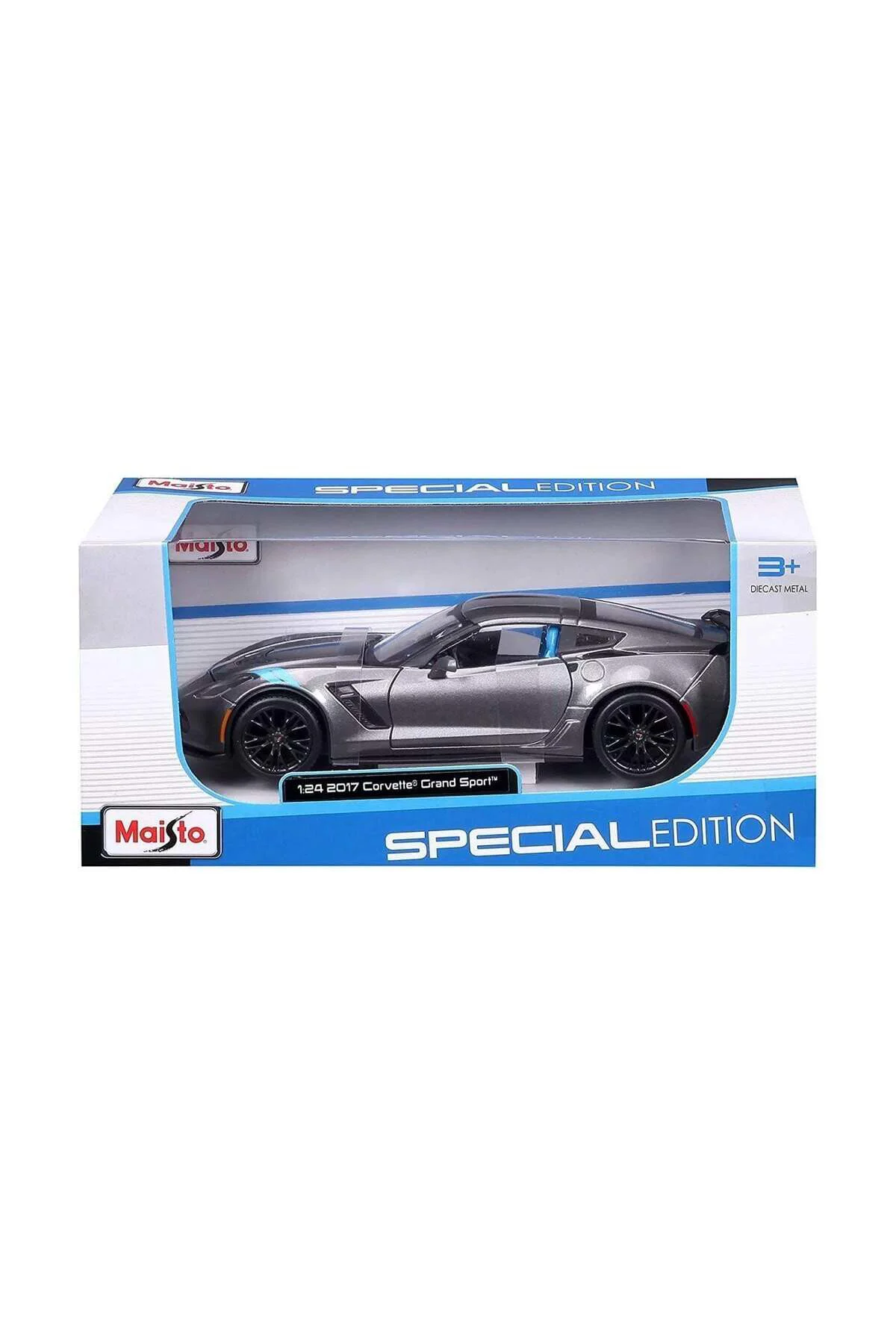 May31516 2017 Corvette Grand Sport Model Araba 1:24-Necotoys
