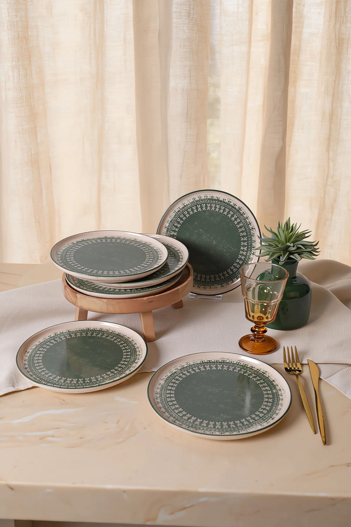 Maya Nordic Pasta Tabağı 22 Cm 6 Adet 20789