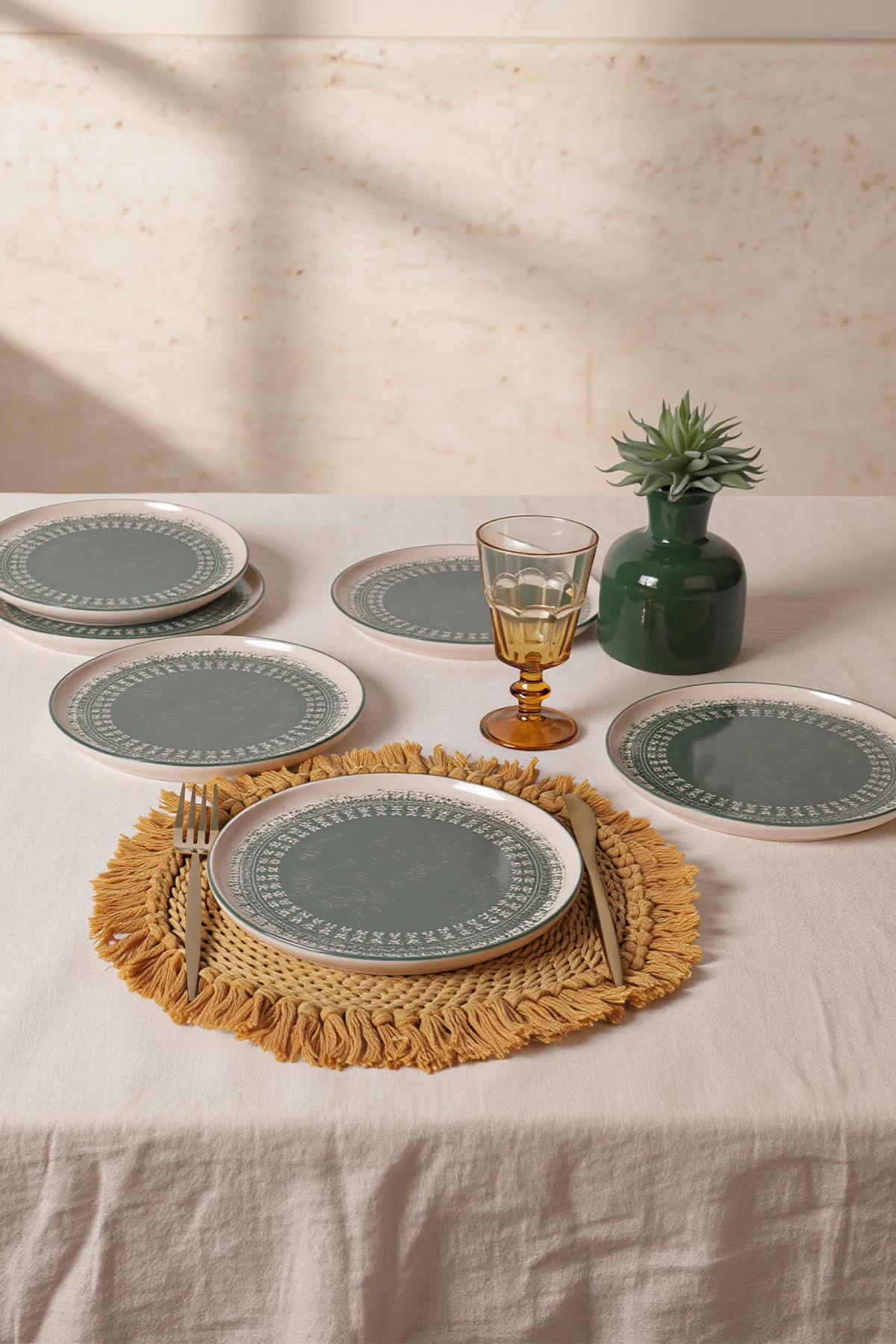 Maya Nordic Pasta Tabağı 22 Cm 6 Adet 20789