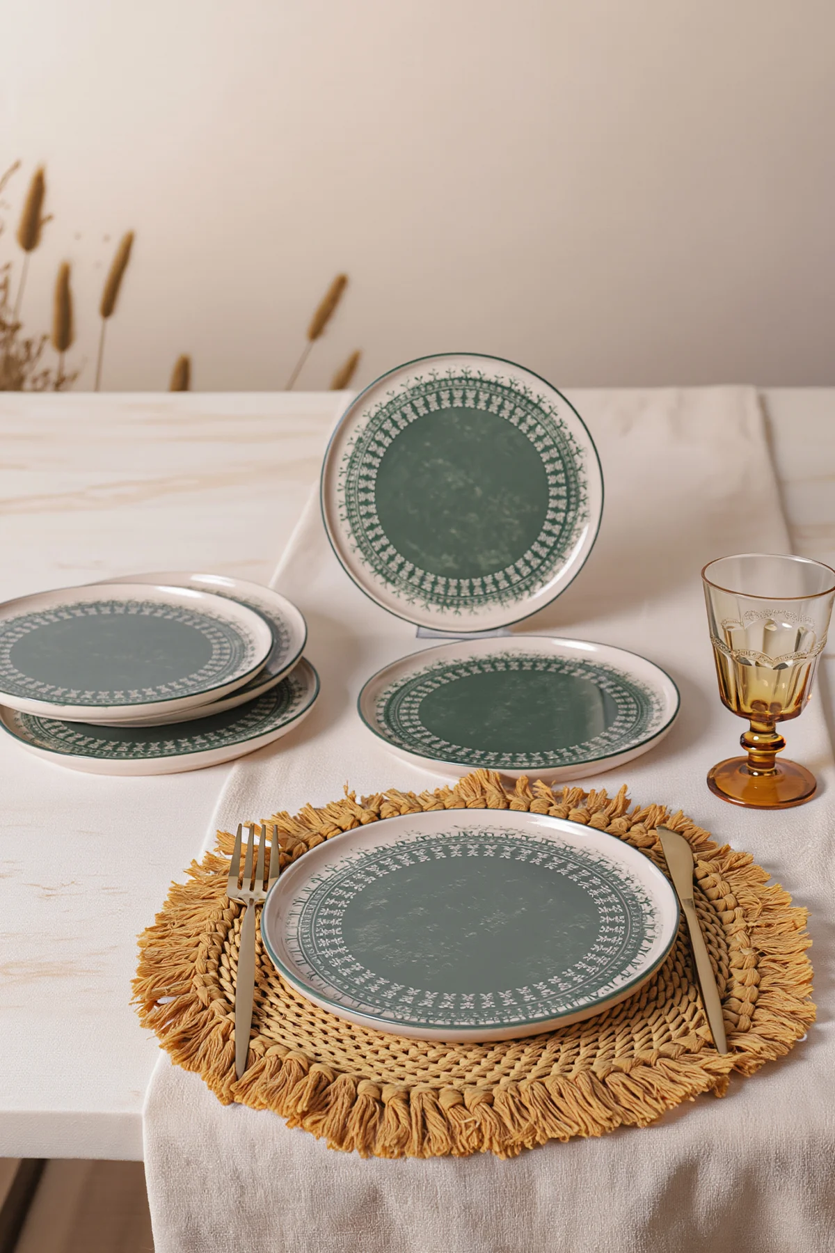 Maya Nordic Pasta Tabağı 22 Cm 6 Adet 20789