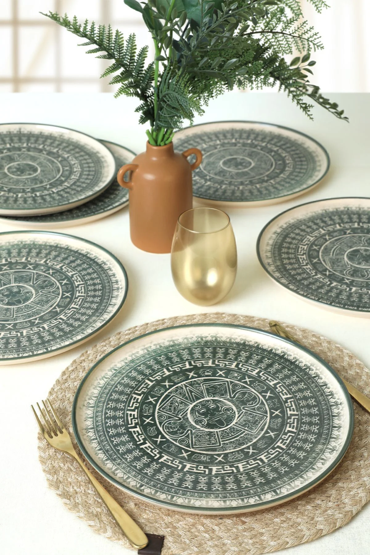 Maya Nordic Servis Tabağı 28 Cm 6 Adet 20788
