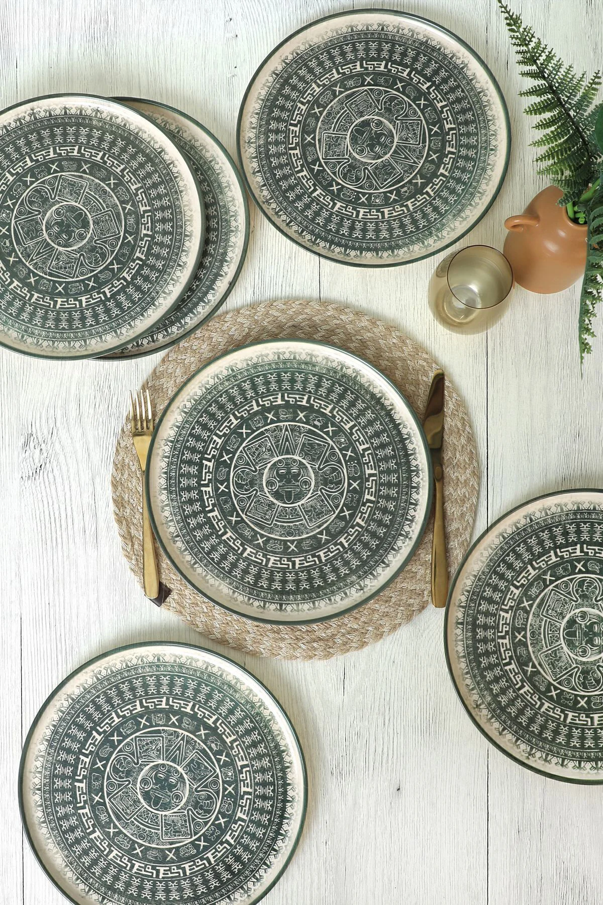 Maya Nordic Servis Tabağı 28 Cm 6 Adet 20788