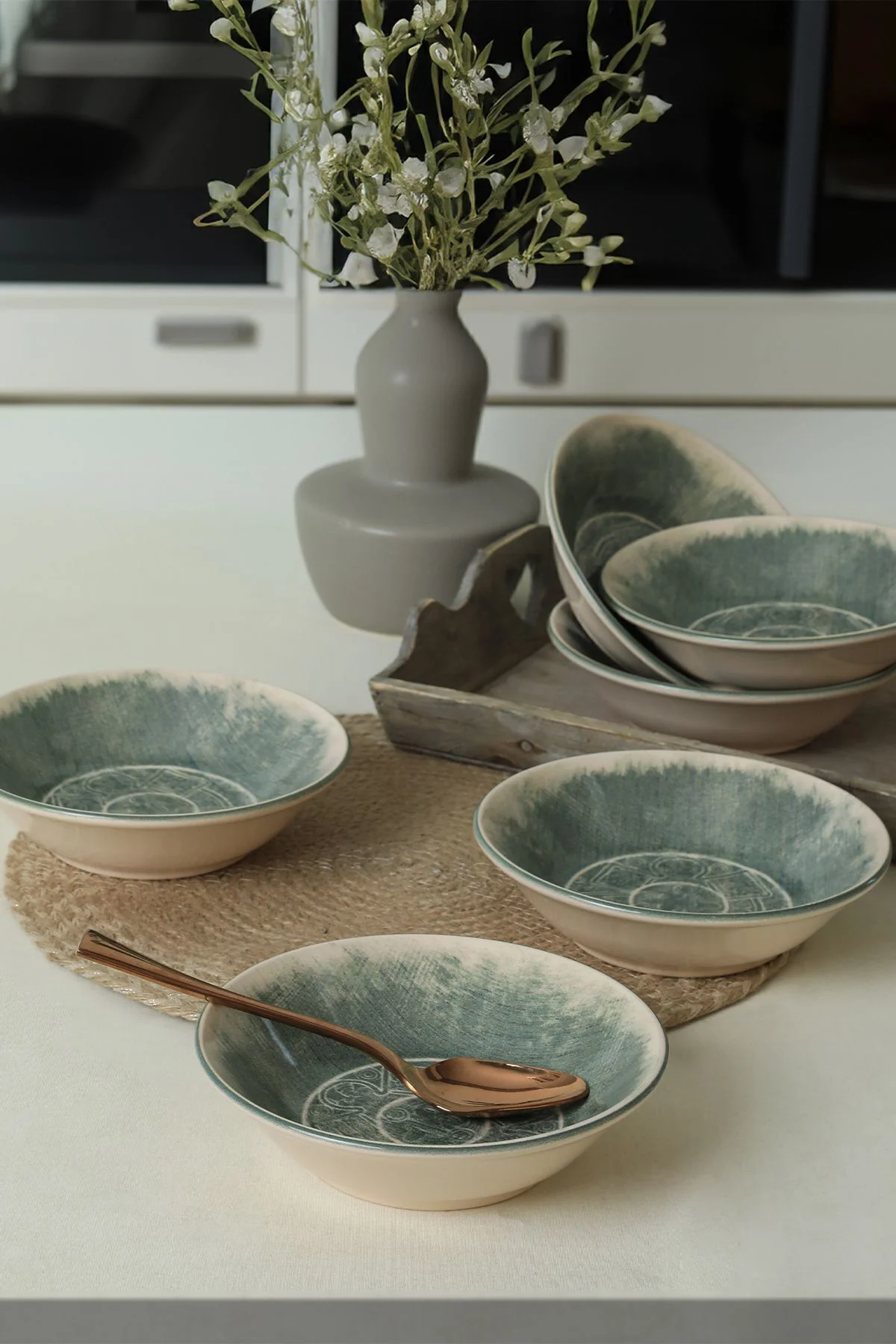 Maya Yemek Tabağı 18 Cm 6 Adet 20790