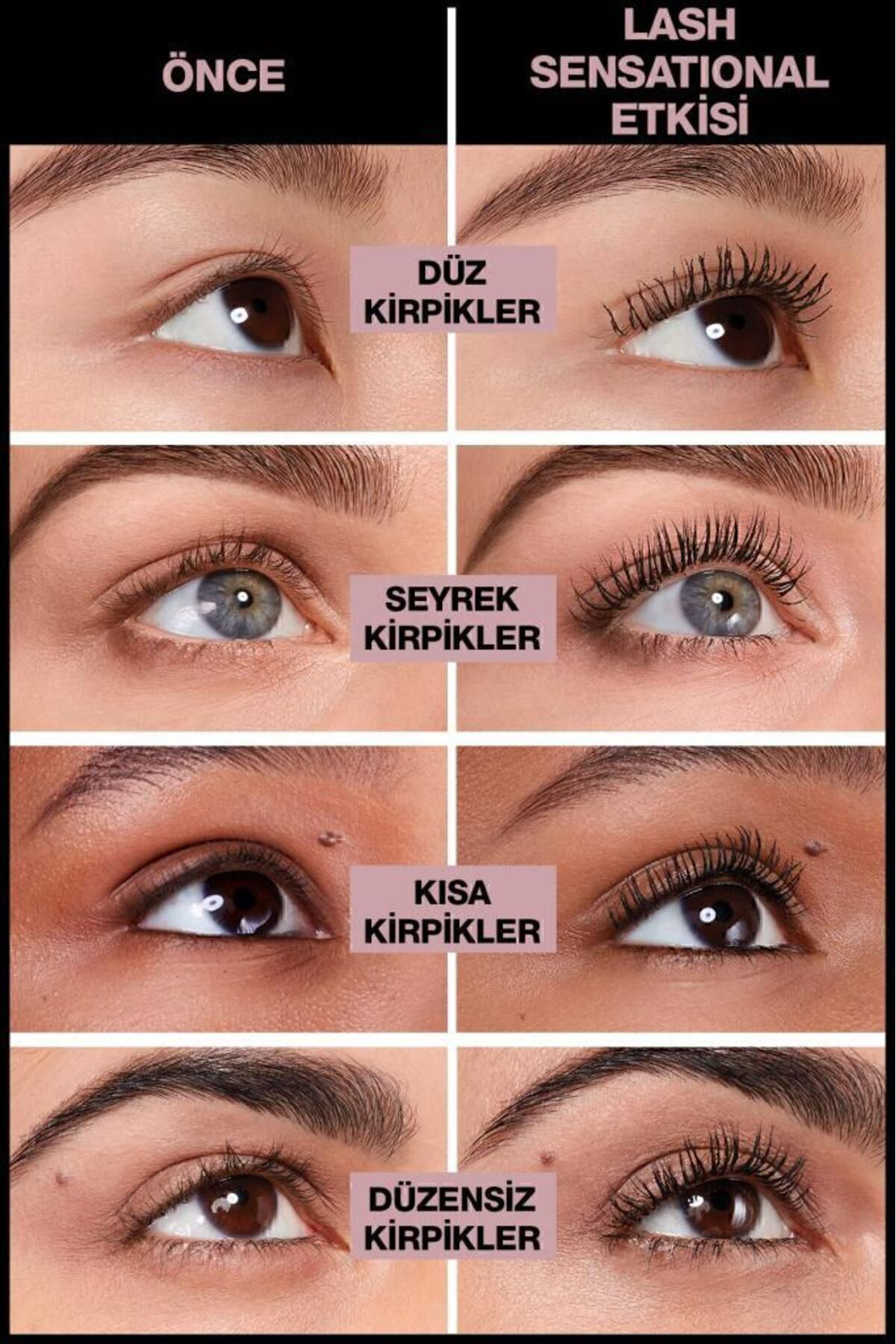 Maybeline New York Maybelline New York Lash Sensational Yelpaze Etkili İntense Black
