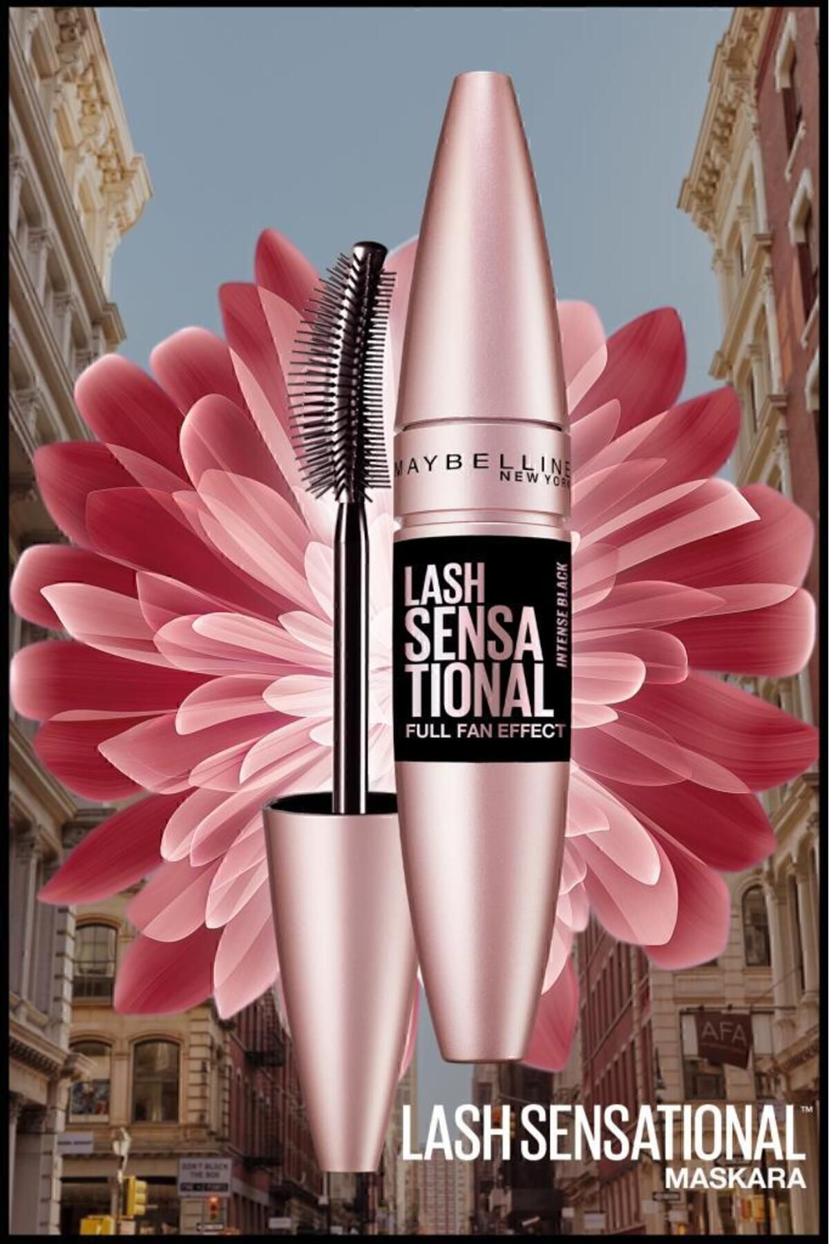 Maybeline New York Maybelline New York Lash Sensational Yelpaze Etkili İntense Black