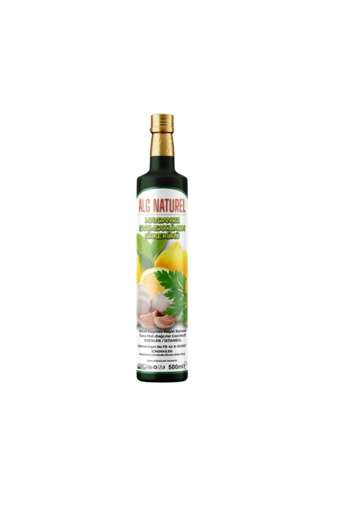 Maydanoz Sarımsaklı Limon Sirke Kürü