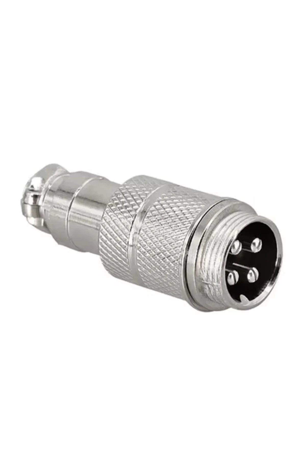 Mayk GX16-4 Pinli Metal Erkek Konnektör (M16 - 16mm)