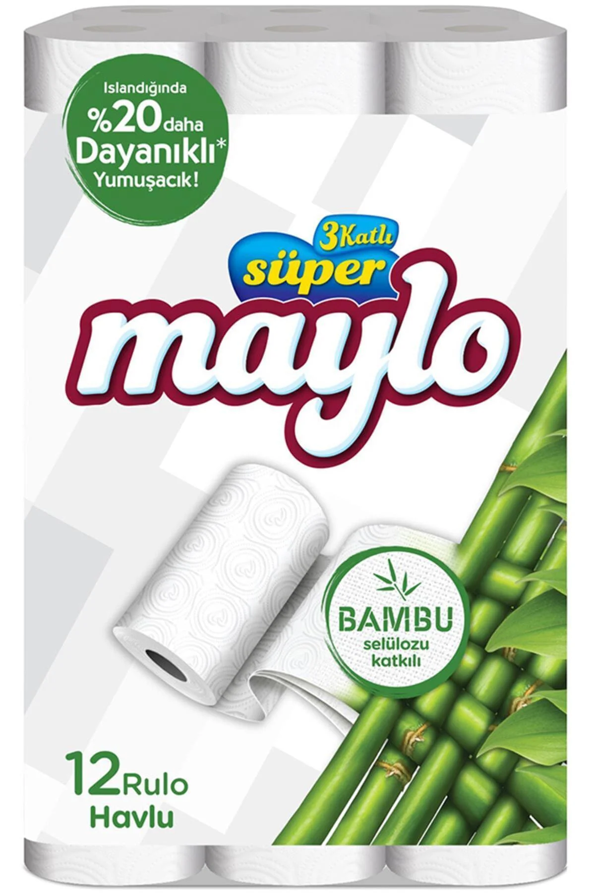 Maylo Süper Maylo Havlu 12’li
