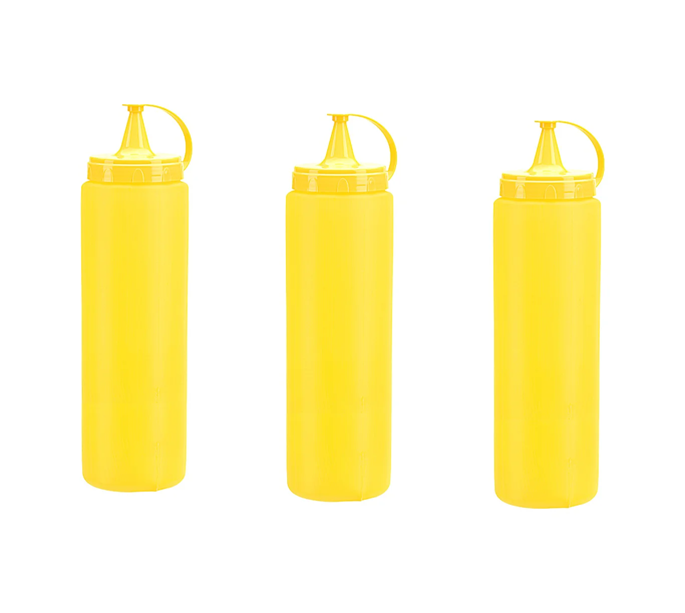 Mayonez Sos Şişesi - 1000ml Dev Boy Sarı 3 Adet Diğer Mayonez Sos Şişesi - 1000ml Dev Boy Sarı 3 Adet Diğer