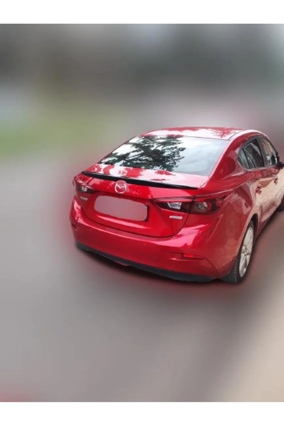 MAZDA 3 2016- BOYALI ANATOMİK SPOİLER MAZDA 3 2016- BOYALI ANATOMİK SPOİLER