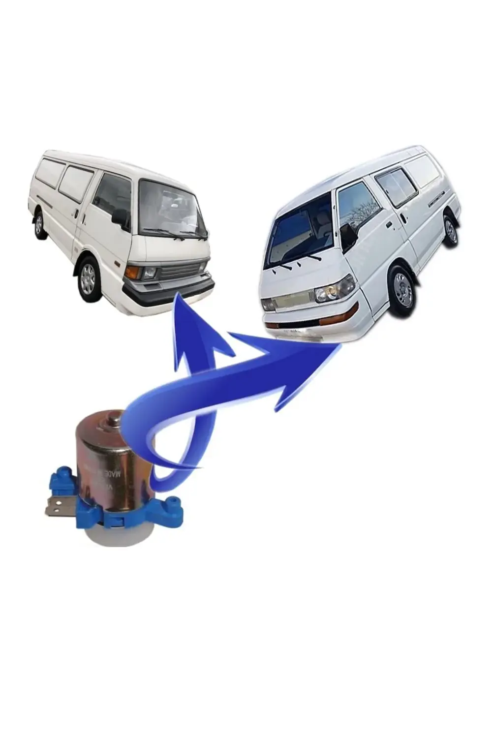 Mazda E2200 Uyumlu Mitsubishi L300 Su Fiskiye Motoru Motoru 54639