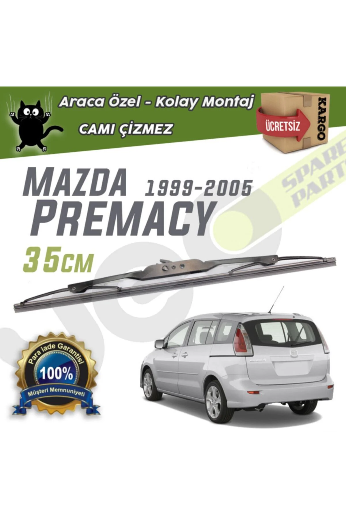 Mazda Premacy Arka Silecek 1999-2005