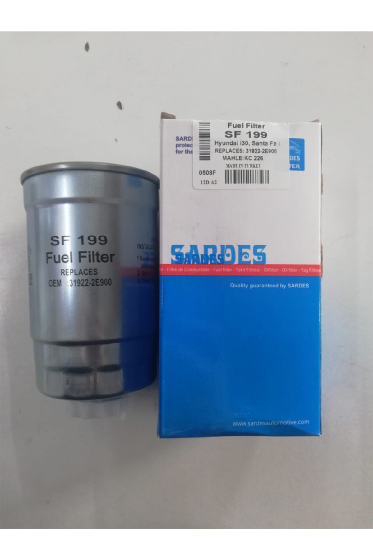 Sardes Mazot Filtresi Metal Blue 1.6Crdi 11> İ30 2.0Crdi 07>11 İ20 1.4 1