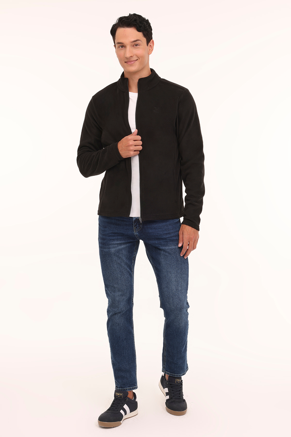 Kinetix Mb Basic Man Polar 4Pr Siyah Erkek Polar