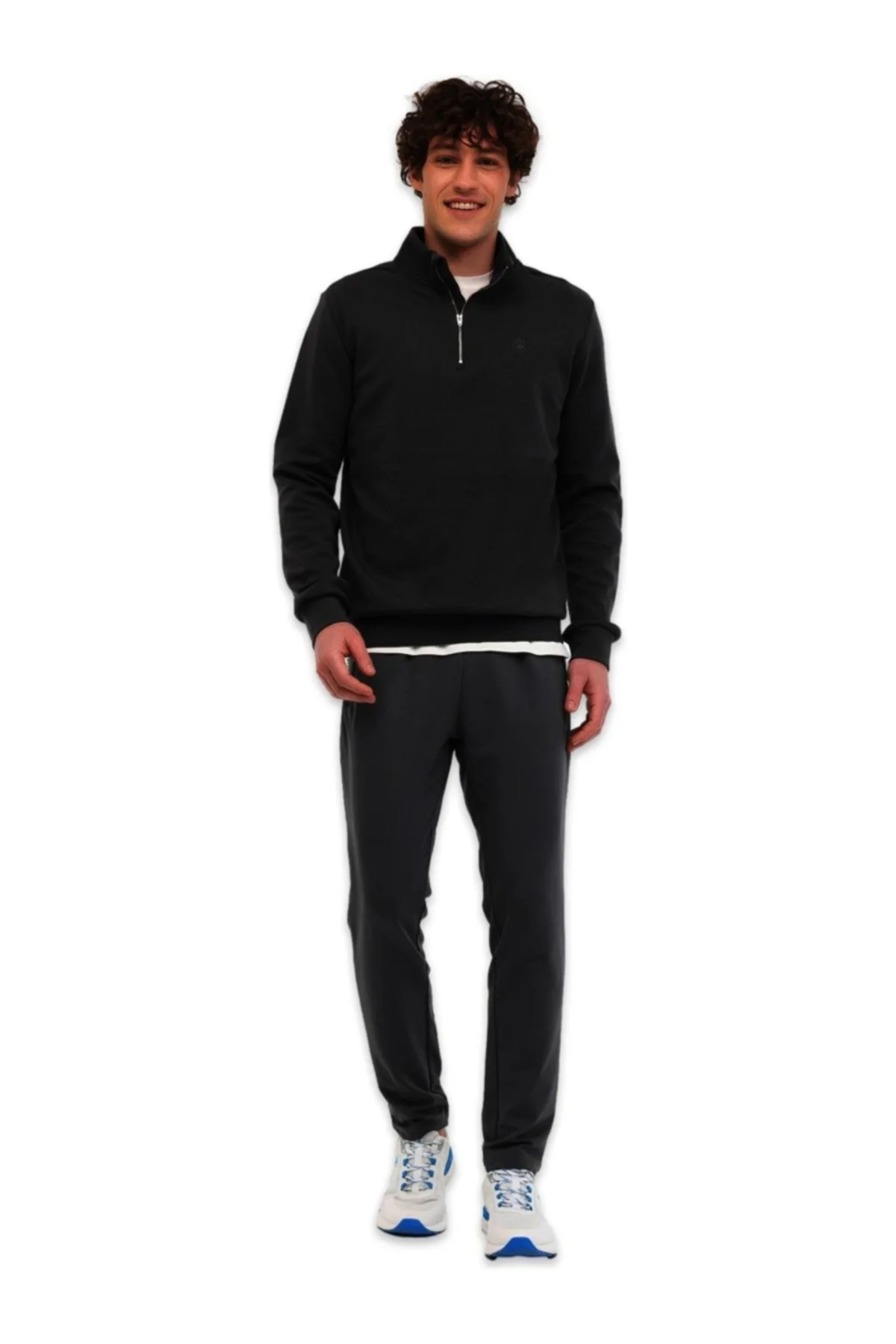 MB BS47 HZIP SW 5PR ERKEK SWEATSHİRT