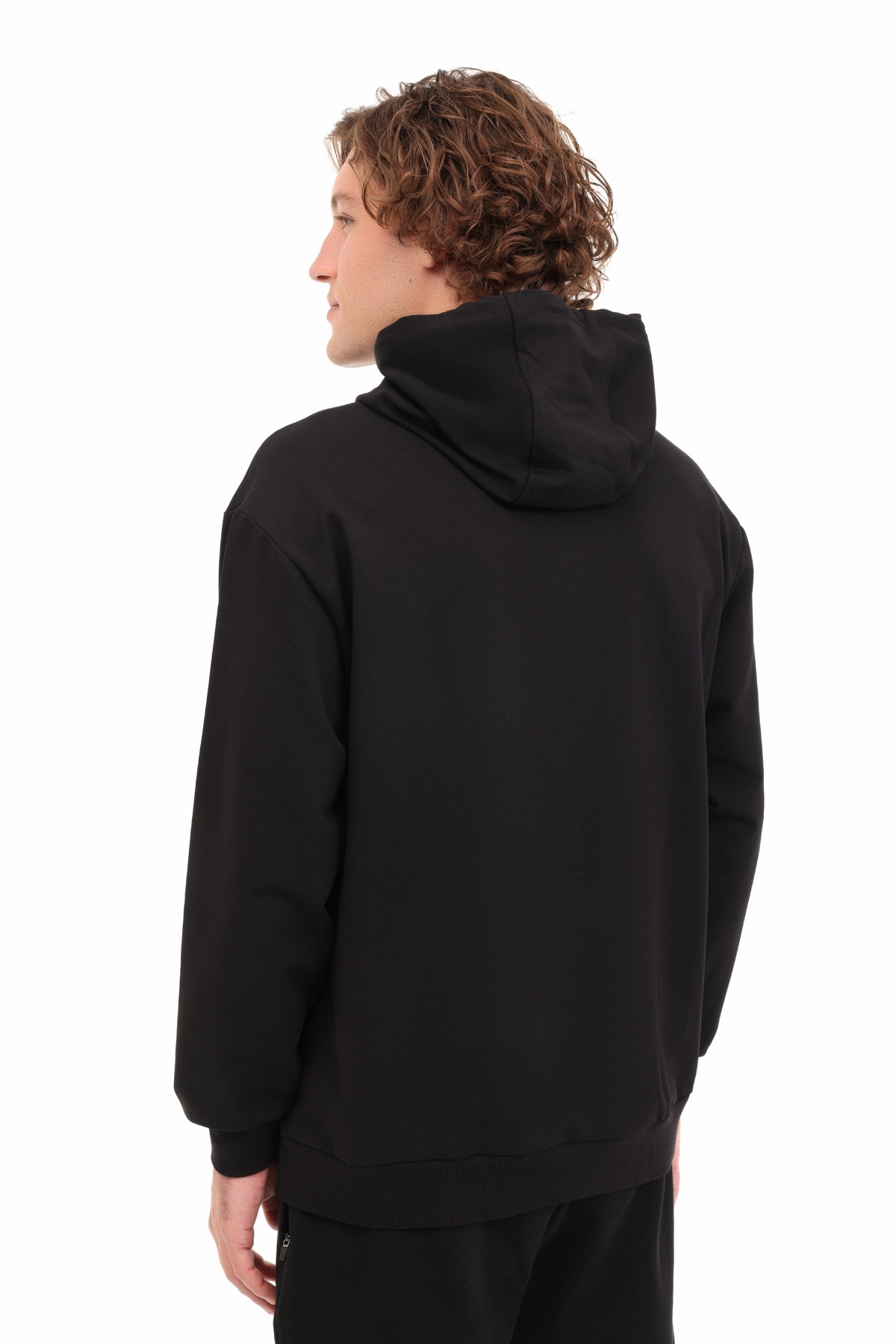 Lumberjack Mb Sn73 Hoodie 5Pr Siyah Erkek Sweatshirt