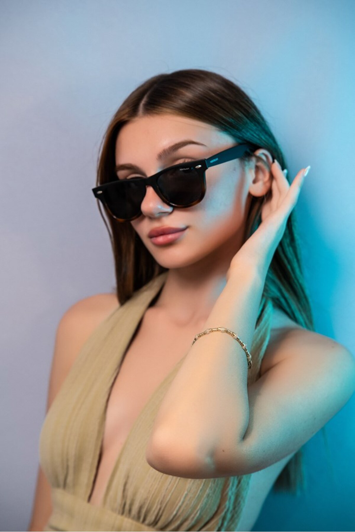 Mb6802 C5-mat Kahve Wayfarer Erkek Güneş Gözlüğü