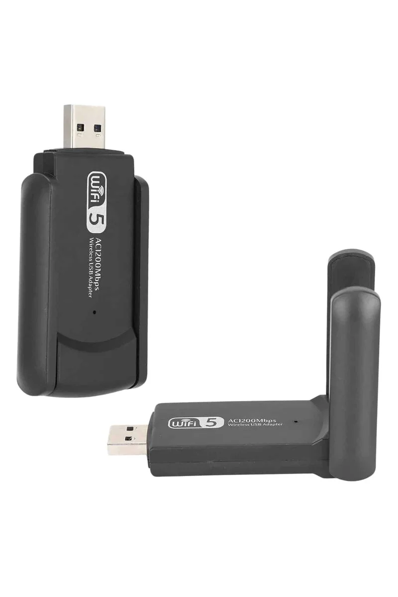 Mbps Wifi Alıcı Adaptörü - Çift Band Çift Antenli Kablosuz Wifi Kartı