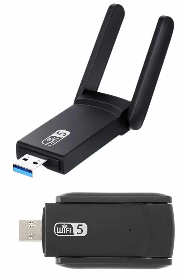 Mbps Wifi Alıcı Kablosuz Wifi Adaptörü Çift Band Çift Antenli - Yüksek Hızlı Veri Aktarımı