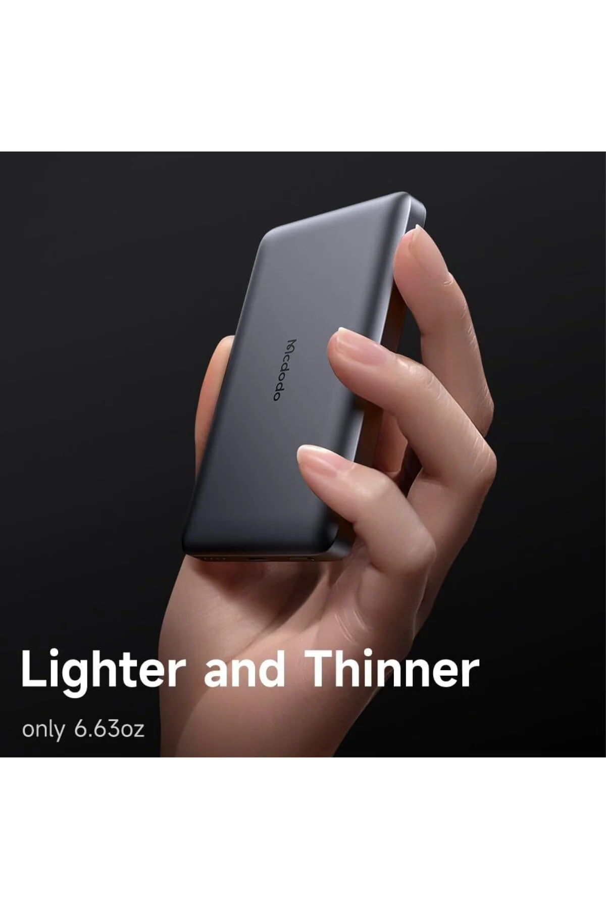 MC-4651 10000mAh 20W Metal Ultra İnce Manyetik Kablosuz Powerbank