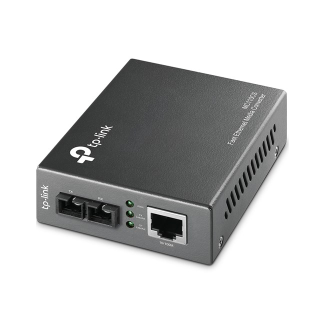Tp-Link Mc110cs Fiber Converter,Single-Mode,Çift Yönlü Fast Ethernet Medy