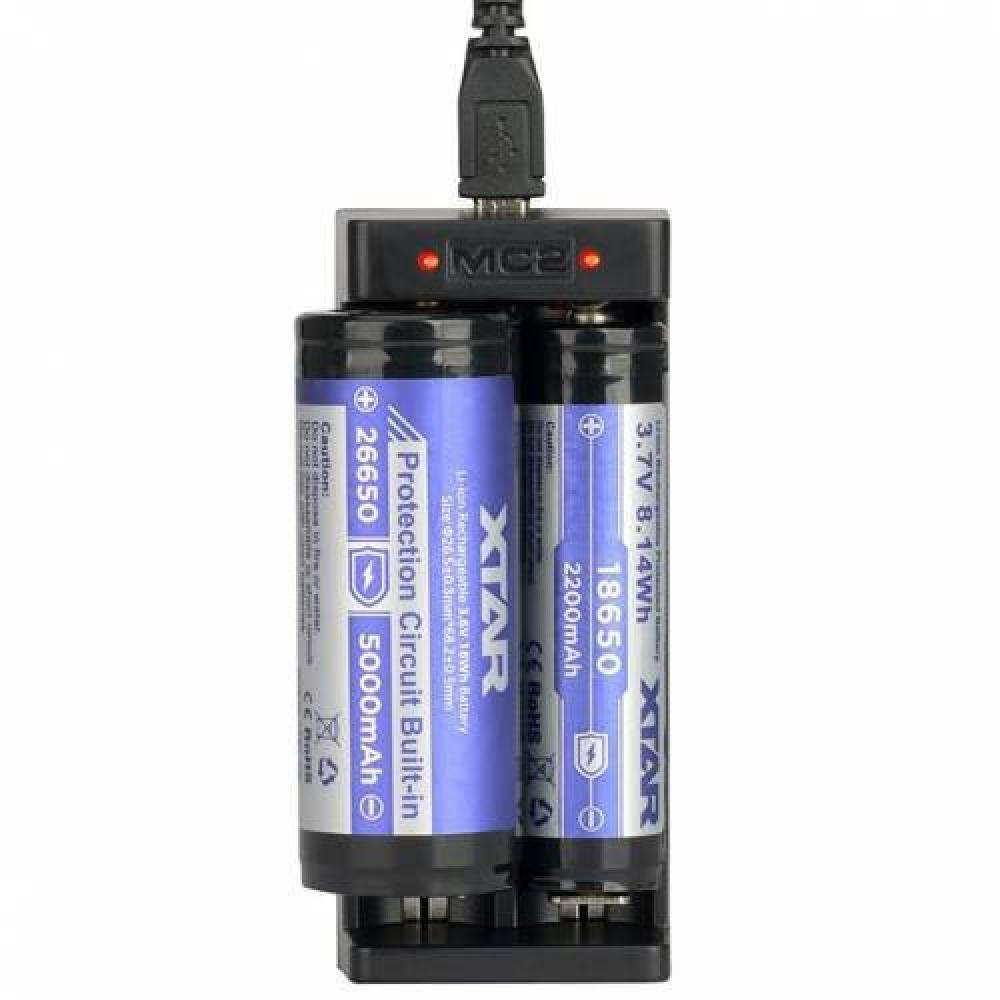 MC2 İkili Li-ion Pil Şarj Cihazı MC2 İkili Li-ion Pil Şarj Cihazı