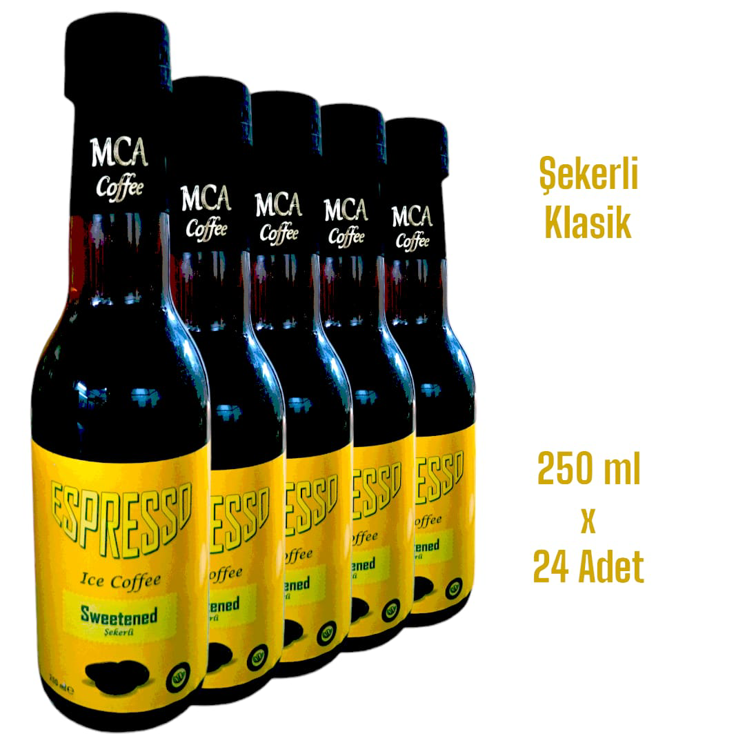 Mca Coffee Mca Espresso Soğuk Kahve (Şekerli Klasik) 250 Ml X 24 Adet