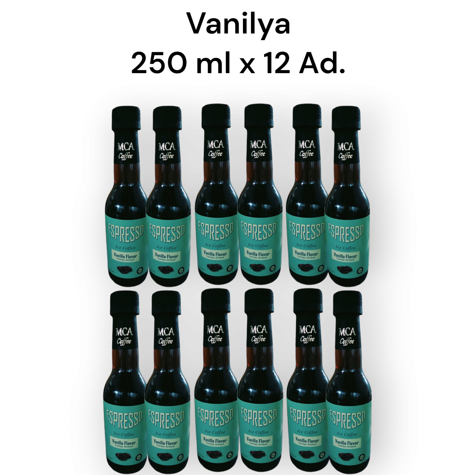 Mca Coffee Mca Espresso Soğuk Kahve (Vanilya) 250 Ml X 12 Adet