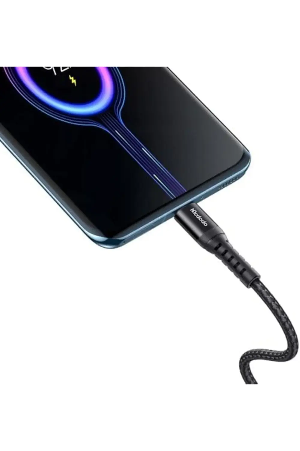 MCDODO CA-2271 Type-C Q.C 4.0 Hızlı Data-Şarj Kablosu 1m - Siyah