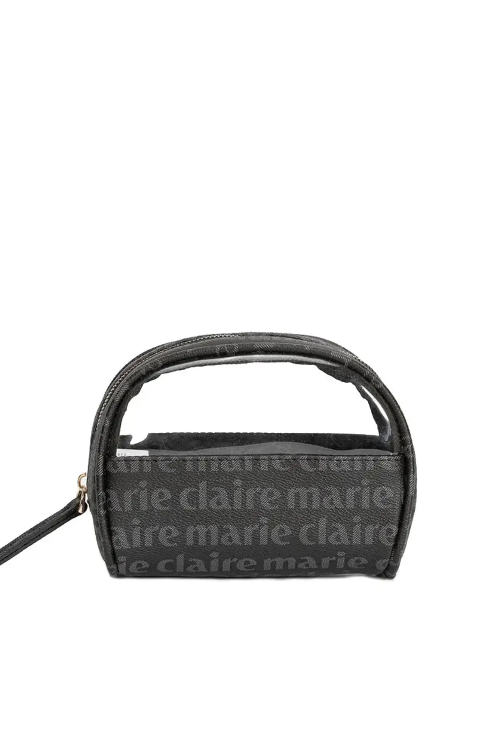 M.Claire Siyah Lüks Makyaj Çantası