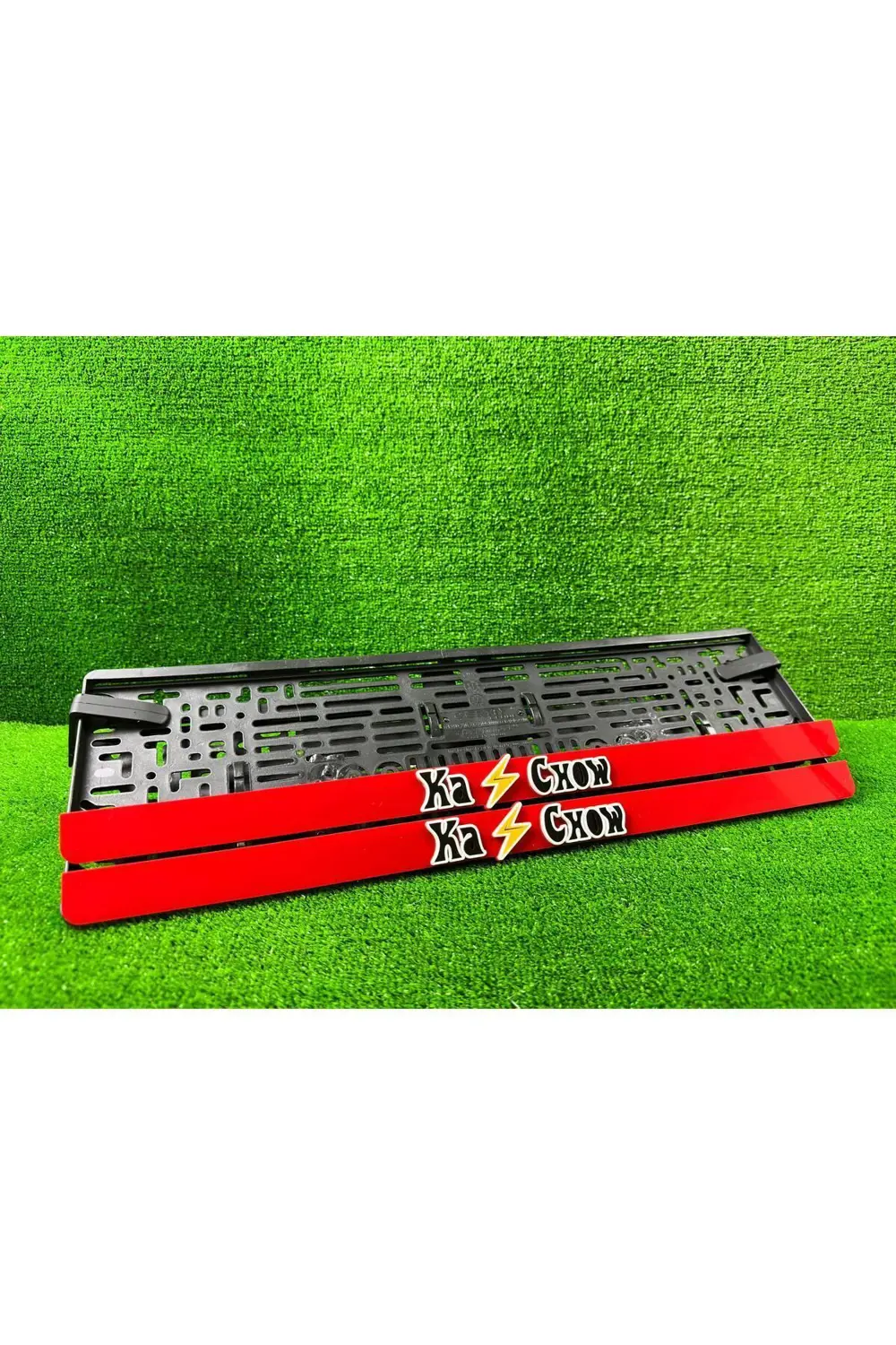 Mcqueen Ka Chow 3d Kabrtmalı Pleksi Araba Plakalığı 1 Takım