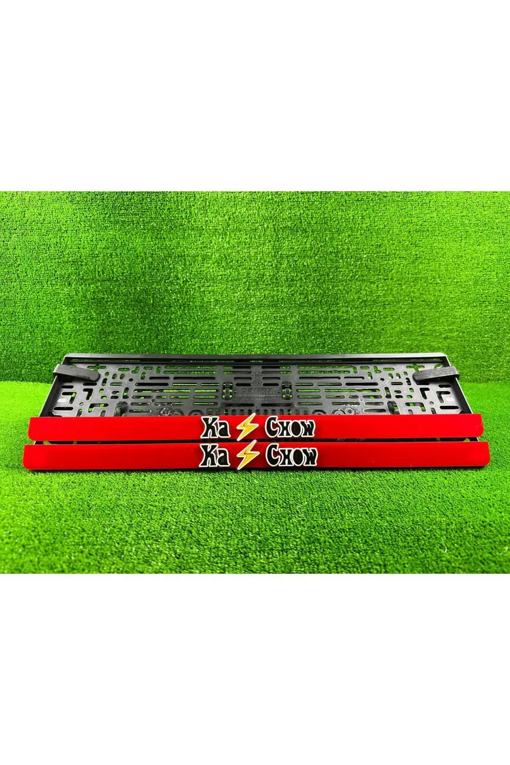 Mcqueen Ka Chow 3d Kabrtmalı Pleksi Araba Plakalığı 1 Takım