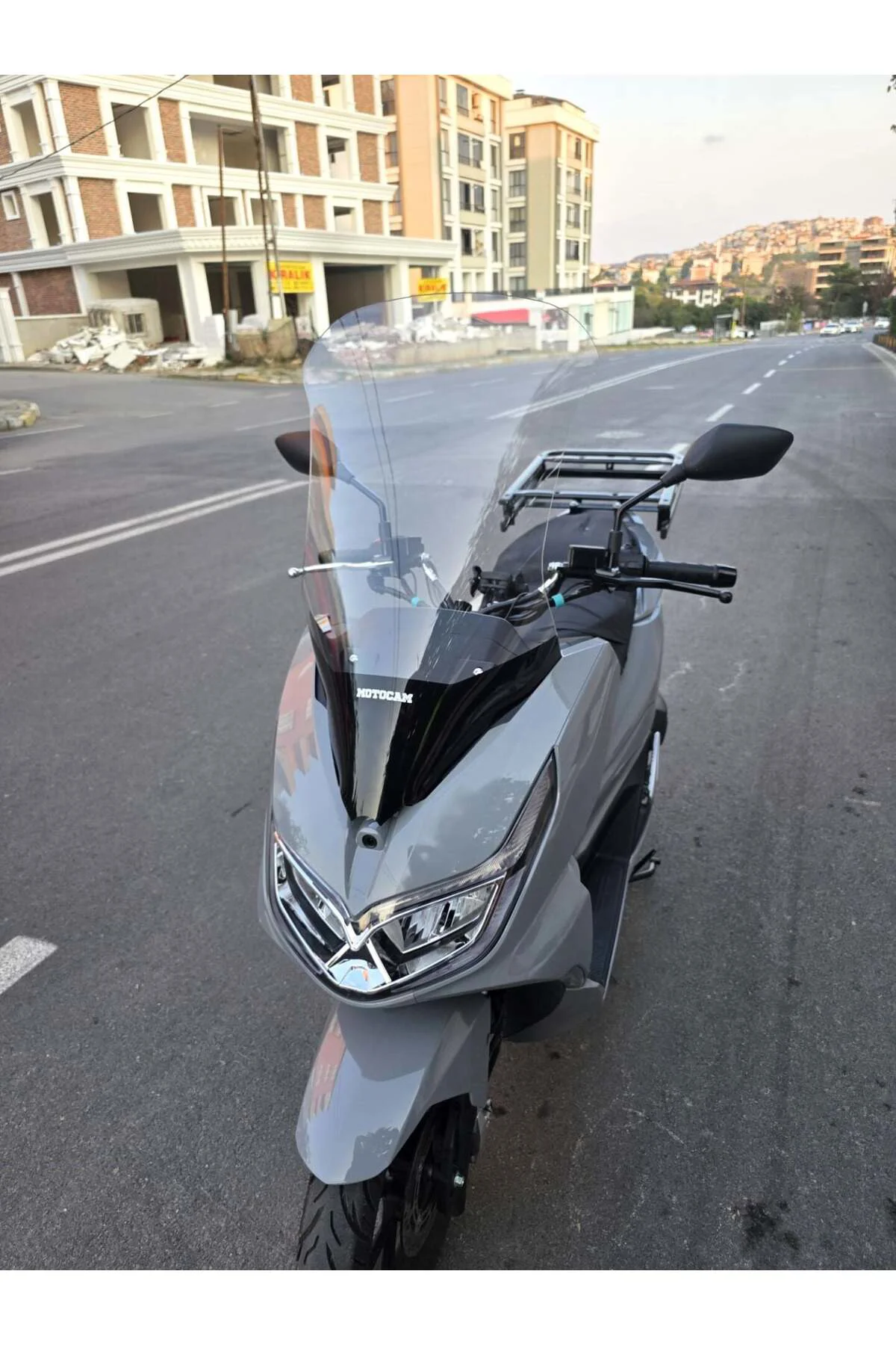 MCX 125 Ön Cam 2024-2026 Model 68cm Şeffaf Renkli 4mm