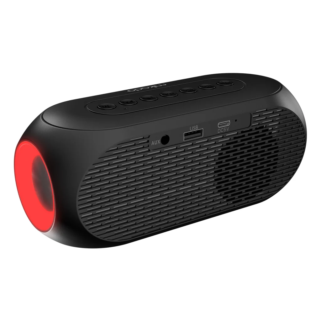 MD-W7 Kablosuz FM Radyo ve Alarm Saat Hoparlörü