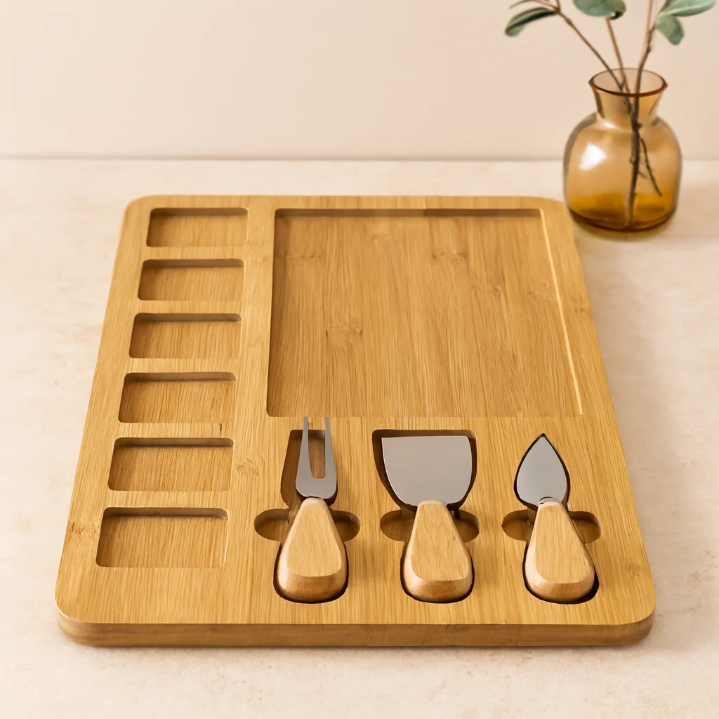 MDF 6+1 Bölmeli Kahvaltı Peynir Sunum Panosu 30x39.5 cm Fiyatı, Yorumları ve Özellikleri