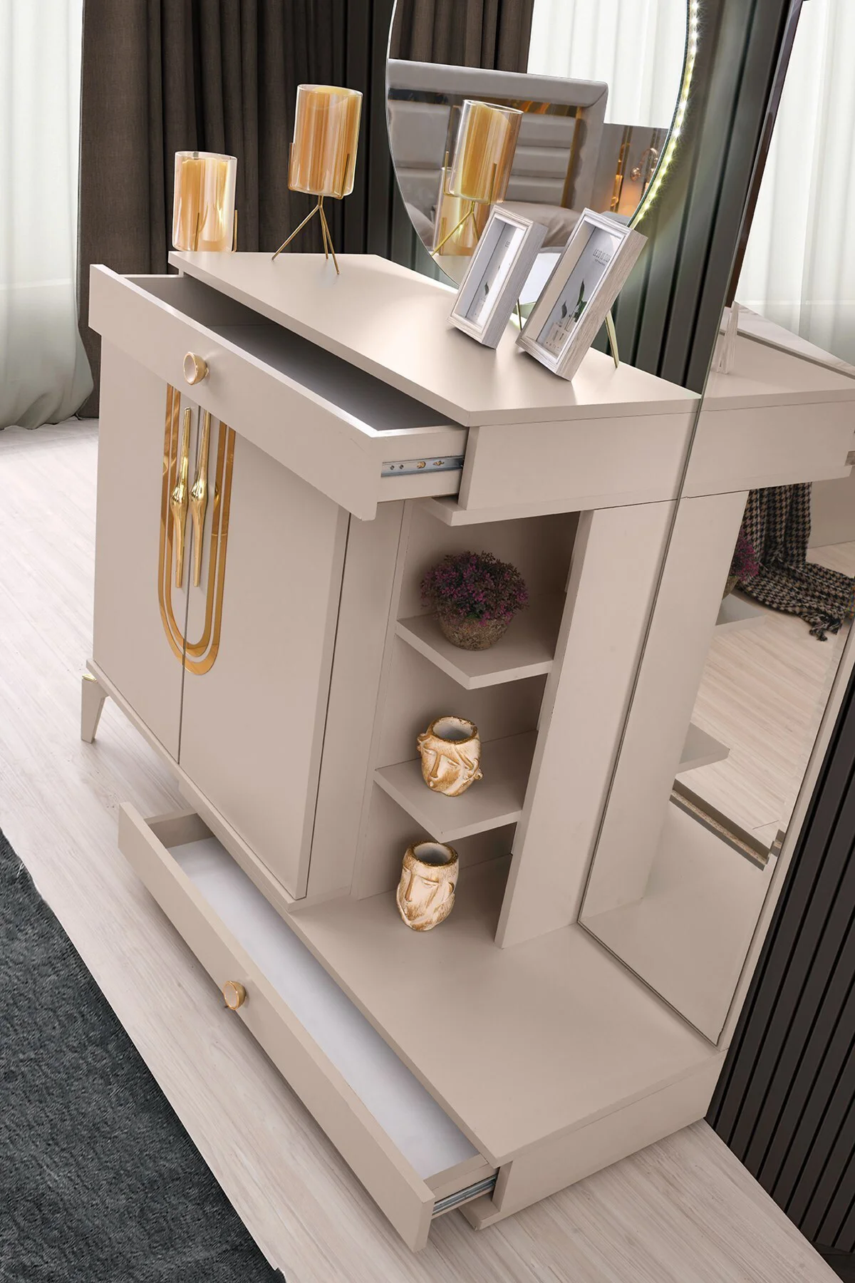 Mdf Safir Yatak Odası Takımı Mdf Safir Yatak Odası Takımı