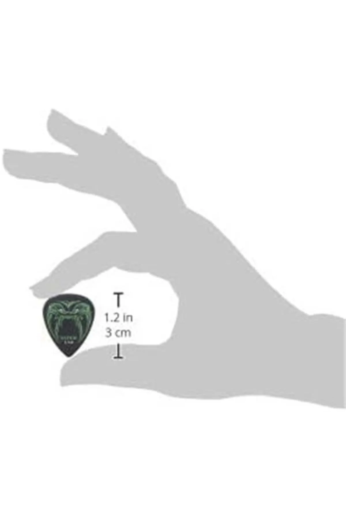 Médiators 1,14 mm Hetfield Black Fang 1,14 mm boîte de 6 Boite de