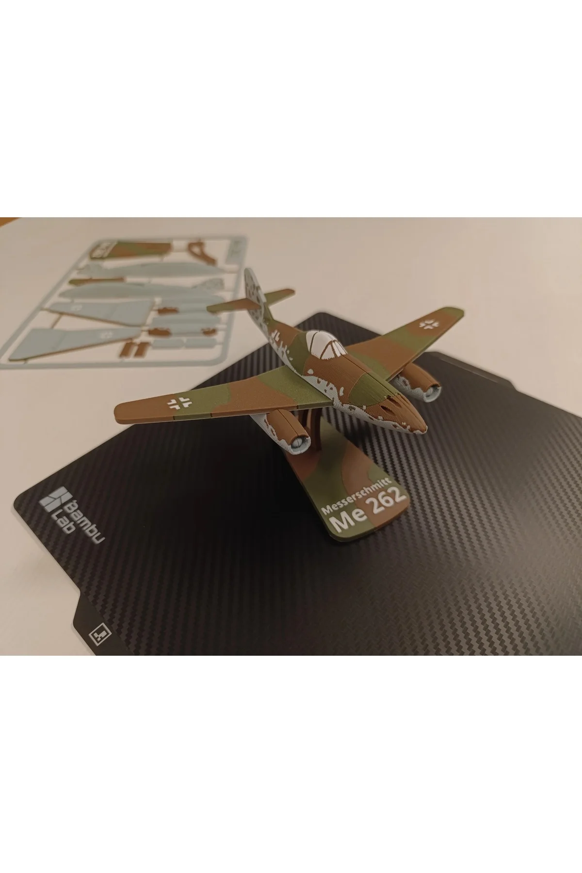 ME-262 uçak kit kart ME-262 uçak kit kart - Görsel 3