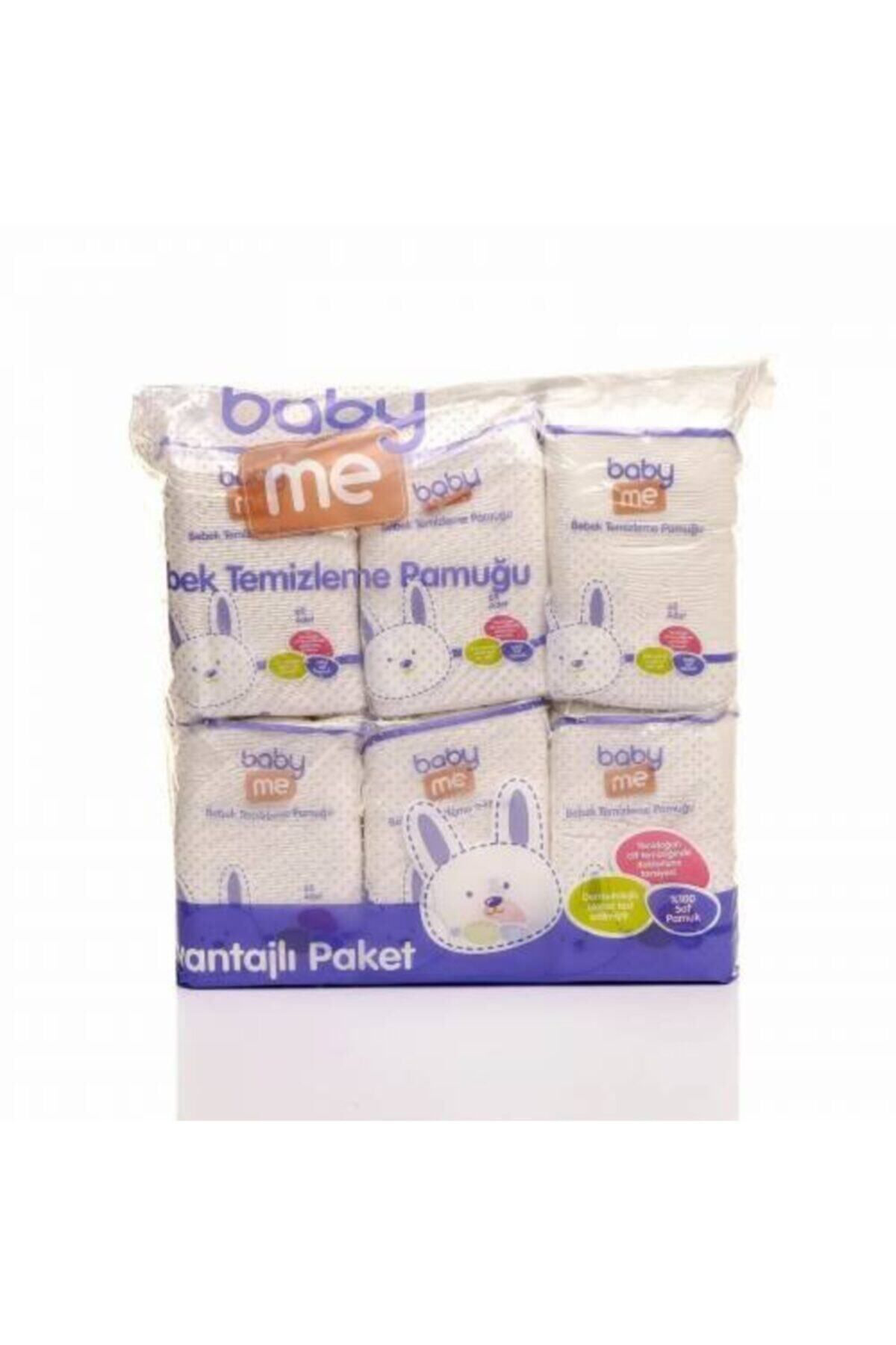 Baby Me Bebek Temizleme Pamuğu 6 X 60 Adet