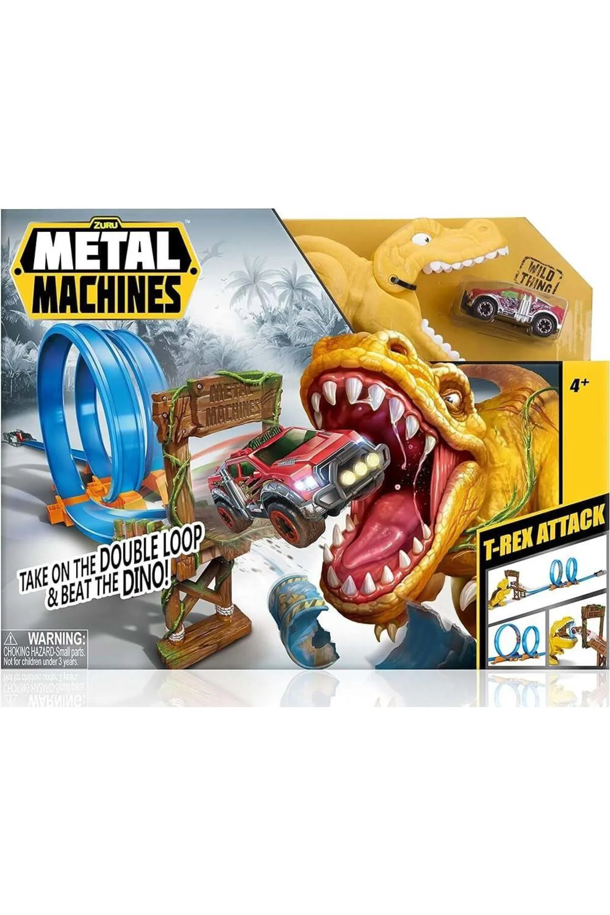 MEA02000-6702 - ZURU METAL MACHİNES T-REX OYUN SETİ (Lisinya)