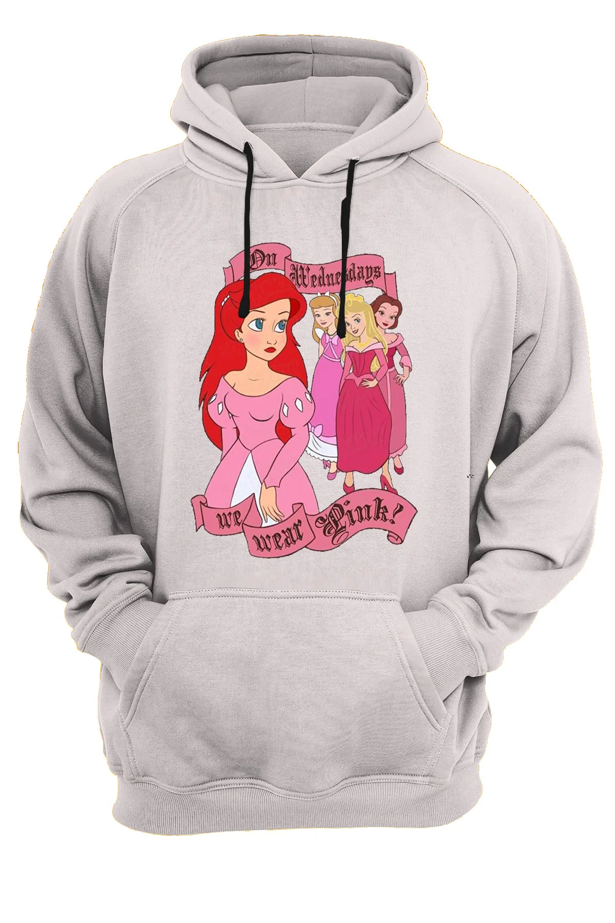 Mean Girls Baskılı 3 İpli  Şardonlu Kalın 600 gr İçi Polar Sweatshirt