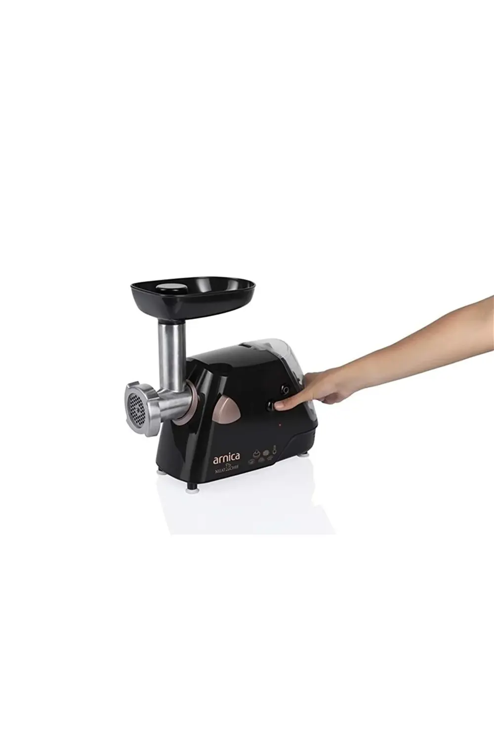 Arnica Meat Chef Gh21220 Et Kıyma Makinesi Siyah