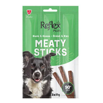 Meaty Sticks Ördek ve Kaz Etli Tahılsız Köpek Ödül Çubuğu 3x11 Gr - Lezzetli ve Sağlıklı Köpek Atıştırmalığı Fiyatı, Yorumları ve Özellikleri